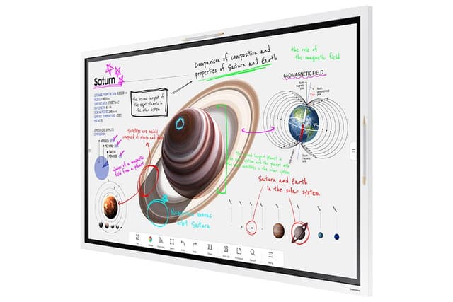 Samsung Flip Pro WM55B Series 55" Interactive Whiteboard | Temas Teknoloji