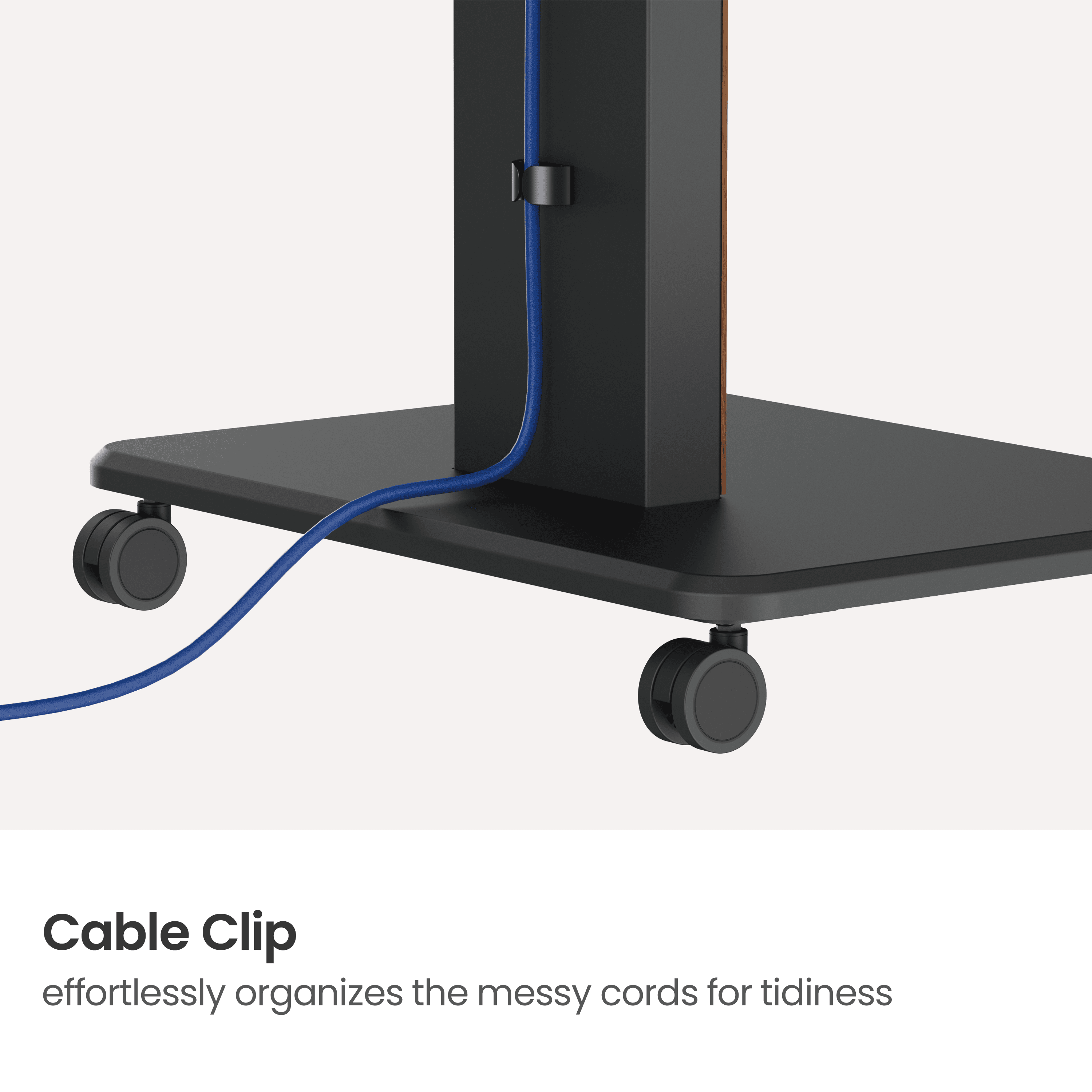 Crea MS-450H, FreeLift Mobile TV Cart (55"-86") - 5