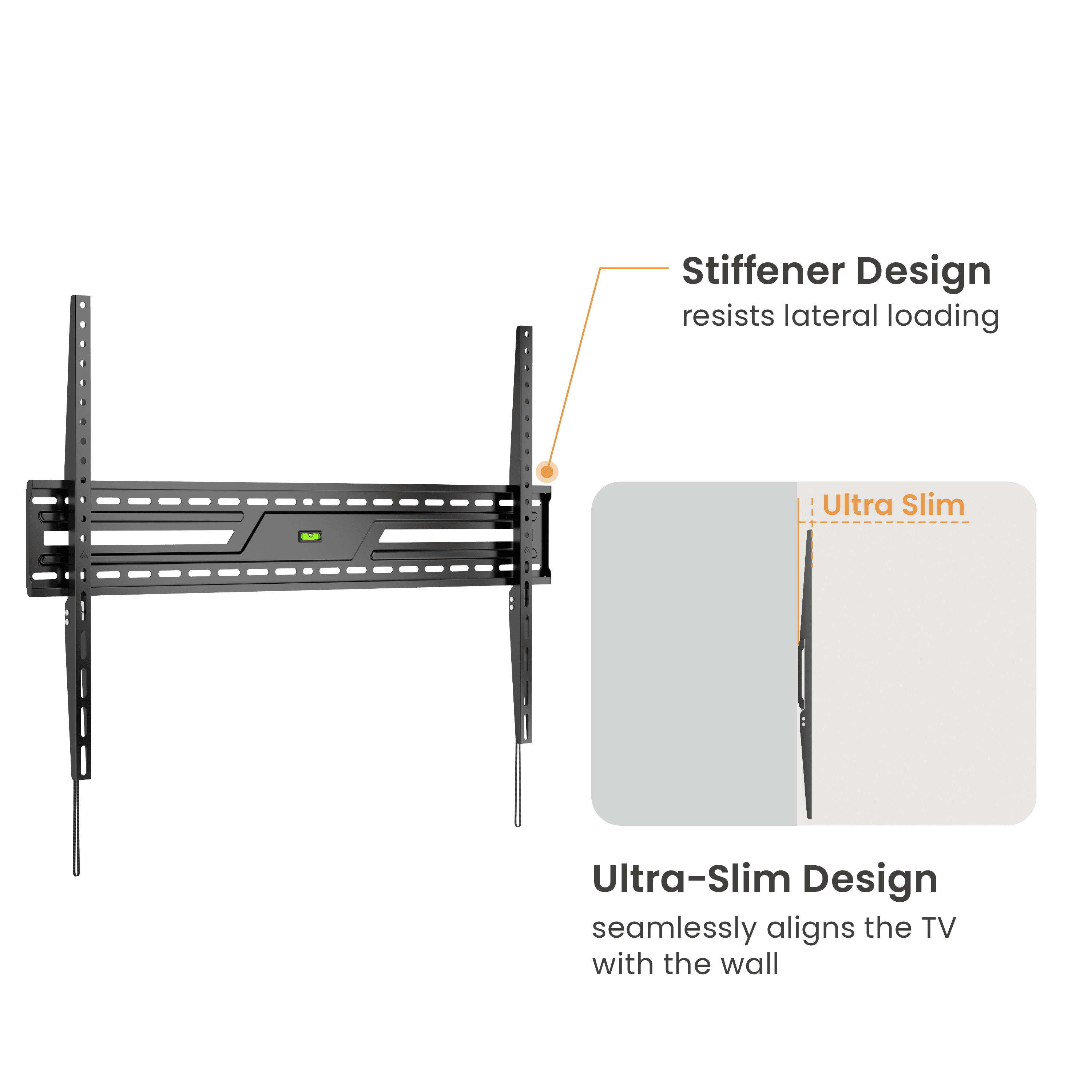 Crea PL75F, Sabit TV Duvar Askı Aparatı (50"-100") - 4
