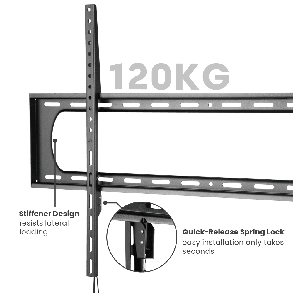 Crea PL90F, Sabit TV Duvar Askı Aparatı (60"-120") - 2