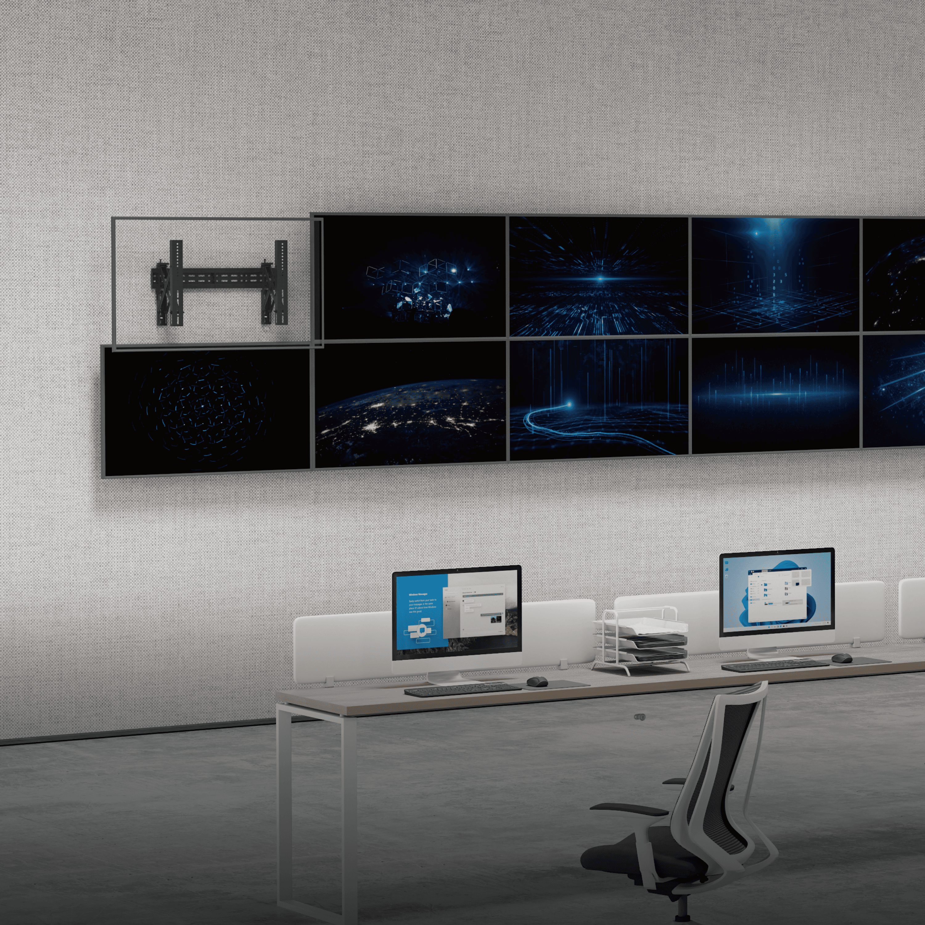 Crea PW540, Pop-Up Video Wall Mount - 7