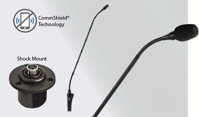 Profesyonel Ses Deneyimi: 18″ Shure Gooseneck Mikrofon