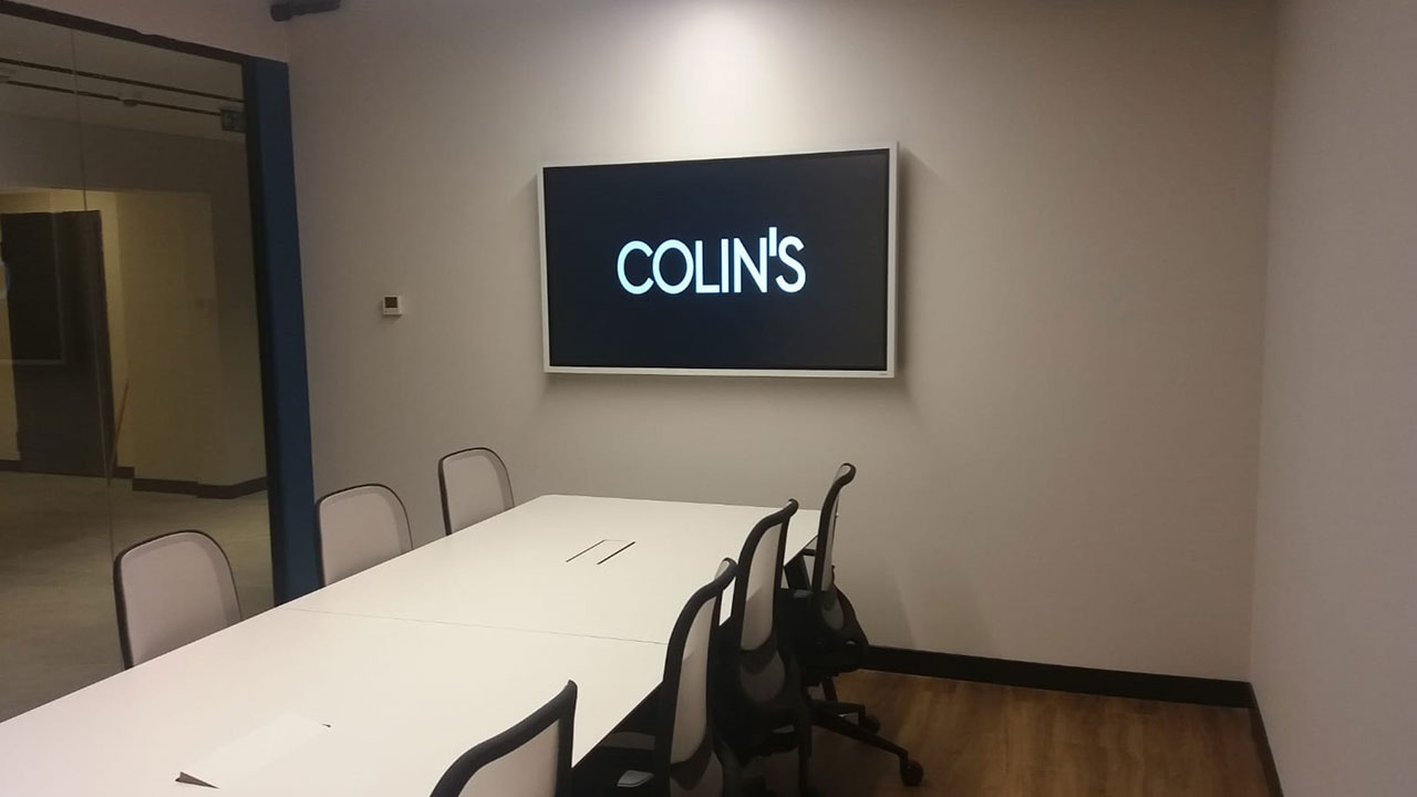 Colin's | Digital Signage | TEMAS TEKNOLOJİ