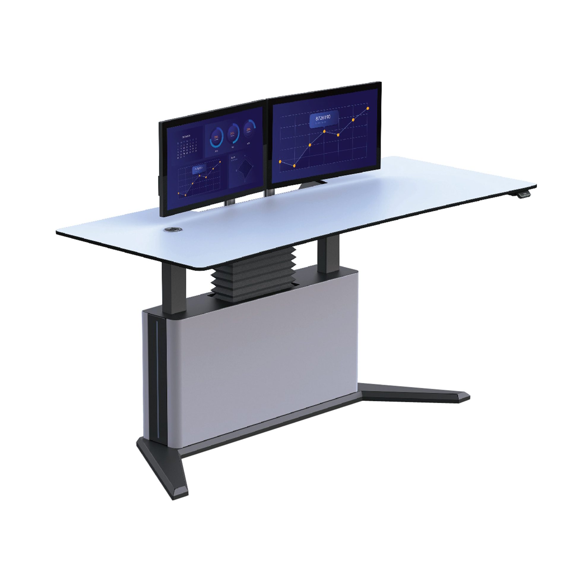 Quantum Control Room Console | Temas Teknoloji